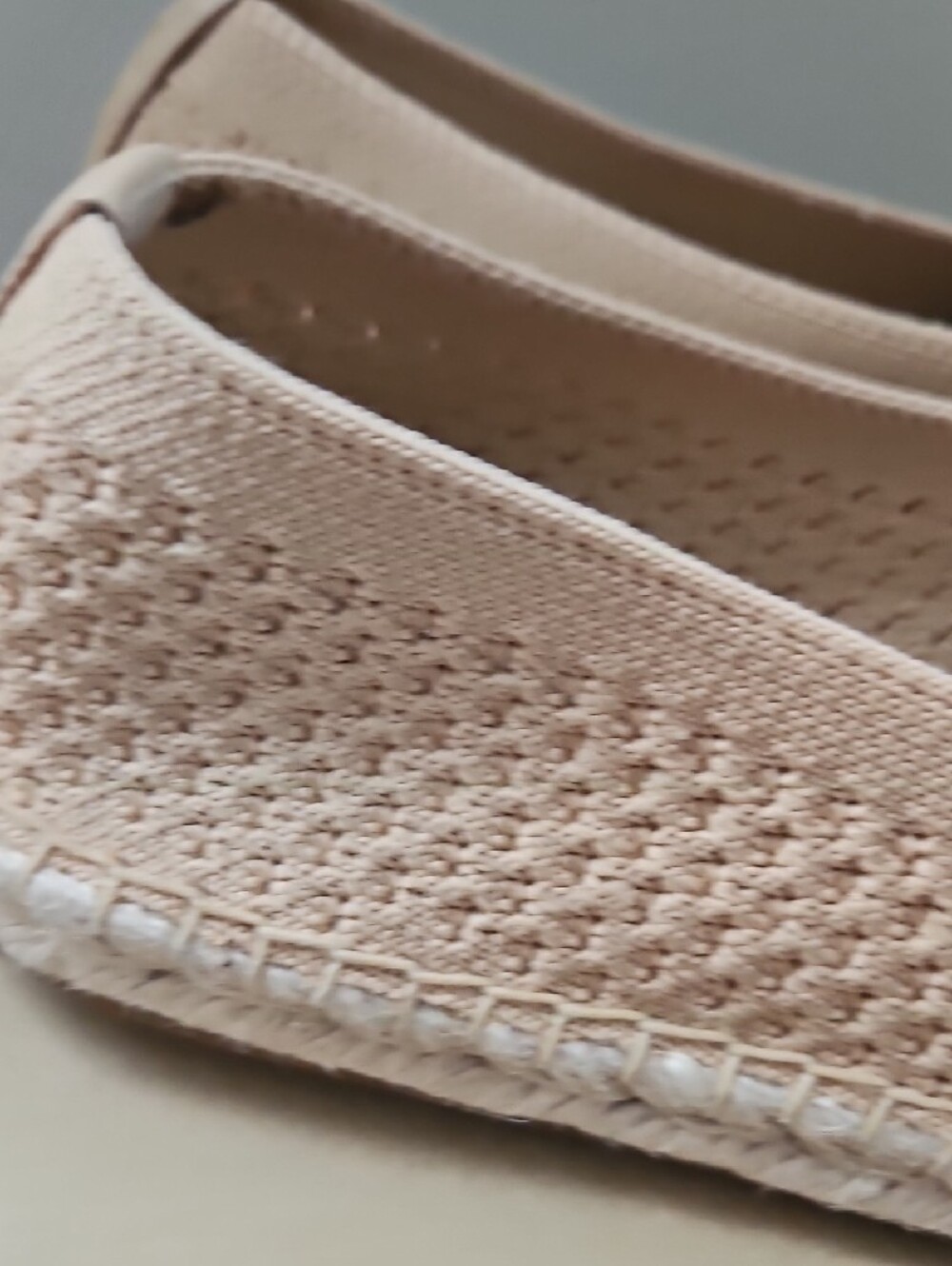 Cole Haan Beige Knit Espadrille Flats, 7.5M - Picture 4 of 9